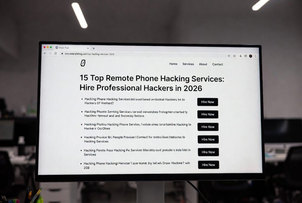 15 top remote phone hacking services: Hire professional hackers in 2026